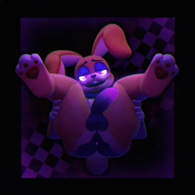 glitchtrap (five nights at freddy's, five nights at freddy's: help wanted) created by xxkandibunzxx