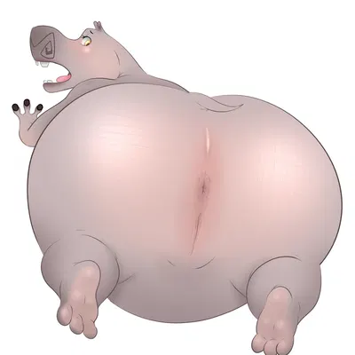 gloria (madagascar) (dreamworks, madagascar (series)) created by young kappa