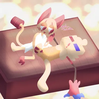 goob (dandy's world), scraps (dandy's world) (blushcrunch studio, dandy's world) created by traumatastic