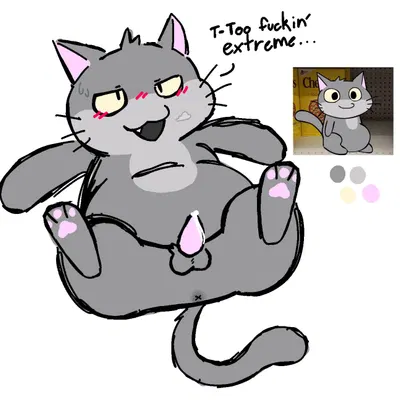 gray cat (alienmyth64) created by rydryd