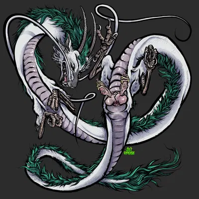 haku (spirited away) (ghibli, mythology) created by wolfgrease
