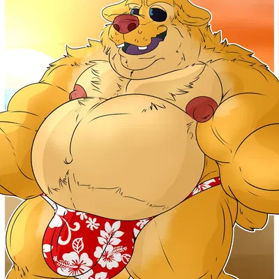 himbo reuben, reuben (lilo and stitch) (disney, lilo and stitch) created by incrediblecrocodile