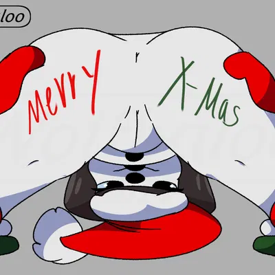 holly jollybum (christmas) created by wolfbaloo