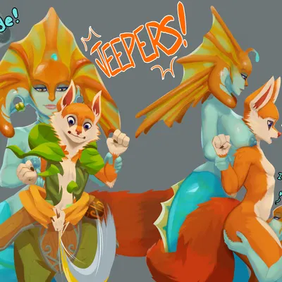 hoodwink (dota), slithice the naga siren (dota, valve) created by hoodwinkhuffer