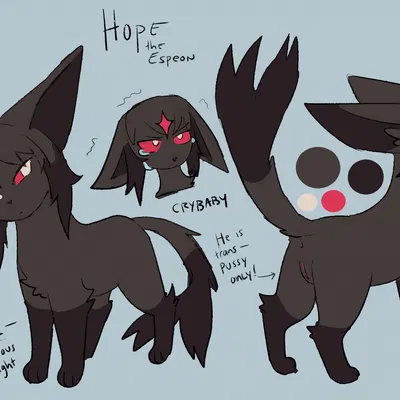 hope (bloowolfy) (nintendo, pokemon) created by bloowolfy