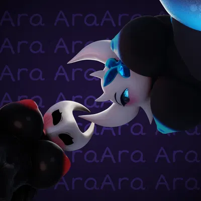 hornet (hollow knight), lampy (azura inalis) (hollow knight (franchise), team cherry) created by eclipse3d