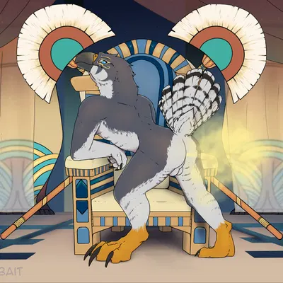 horus (egyptian mythology, middle eastern mythology) created by stickybait