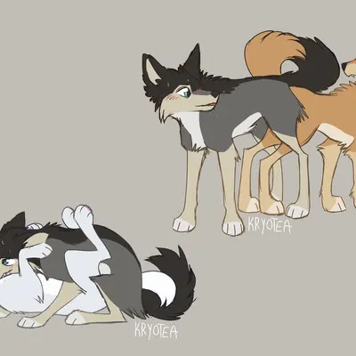 humphrey (alpha and omega), kate (alpha and omega), lilly (alpha and omega) (alpha and omega) created by kryotea