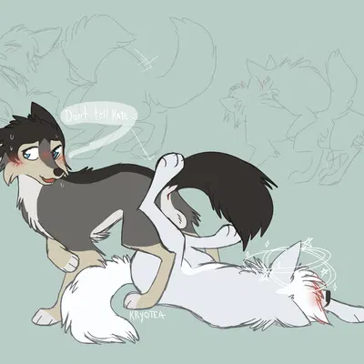 humphrey (alpha and omega), lilly (alpha and omega) (alpha and omega) created by kryotea