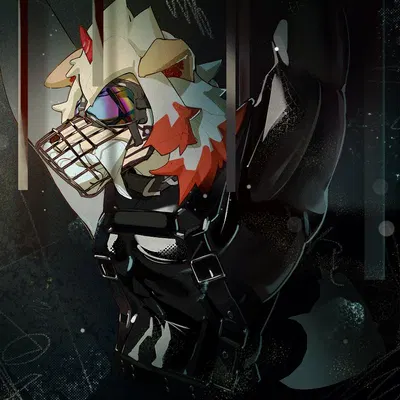 hung (arknights) (arknights, hypergryph) created by reykn