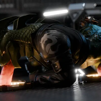 hybrid (fortnite) (epic games, fortnite) created by junatah