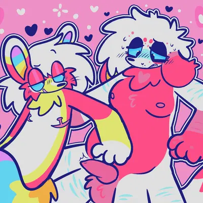 imp ending doom (afterpawty), softie barkin (afterpawty) (kindlecare, sparklecare) created by afterpawty