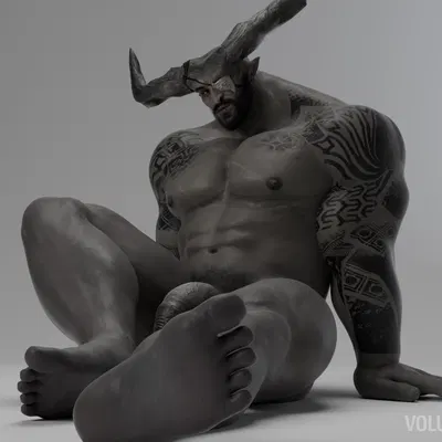 iron bull (bioware, dragon age) created by voluox