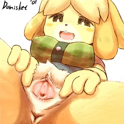 isabelle (animal crossing) (animal crossing, nintendo) created by domisket