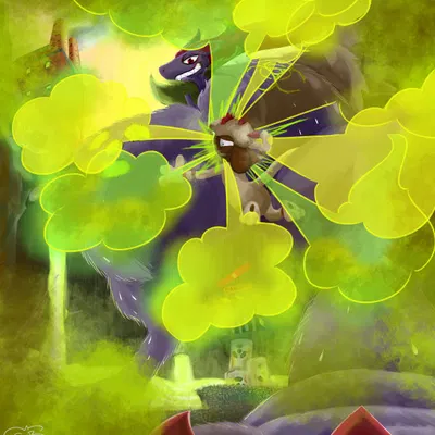 jack (zorojack), sal (smearglebelly) (nintendo, pokemon) created by smearglebelly (artist), zorojack