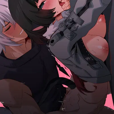 jane doe (zenless zone zero), seth lowell (mihoyo, zenless zone zero) created by kukiyuusha