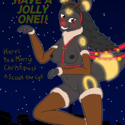 julie cassels (christmas, nintendo) created by scoutthecat02