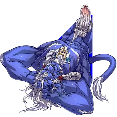 kimahri (color wheel challenge, final fantasy) created by kumammoto