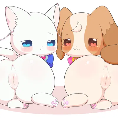 komugi (precure), yuki (precure) (pretty cure, wonderful precure!) created by azuo