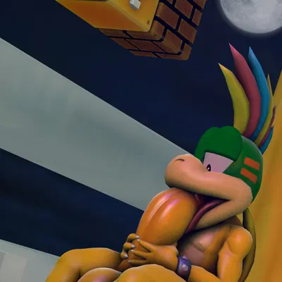 koopaling, lemmy koopa (mario bros, nintendo) created by qualske98