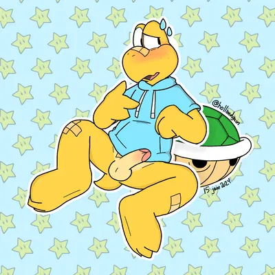 koops (mario bros, nintendo) created by manchotchaud