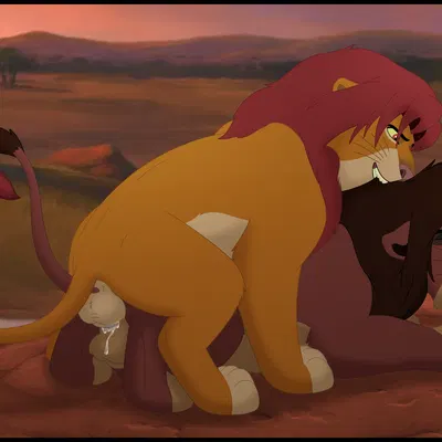 kovu (the lion king), simba (the lion king) (disney, the lion king) created by kaion