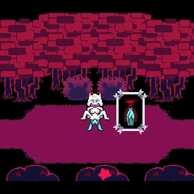 kris dreemurr, ralsei (deltarune, undertale (series)) created by blue balls215