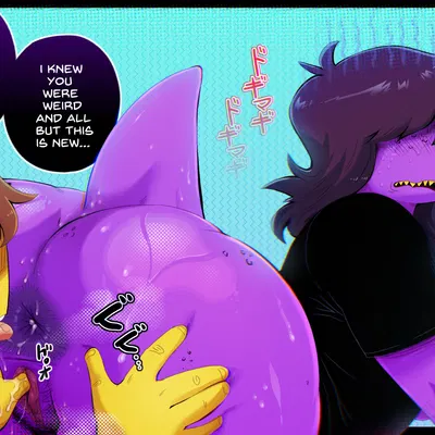 kris dreemurr, susie (deltarune) (deltarune, undertale (series)) created by valavari