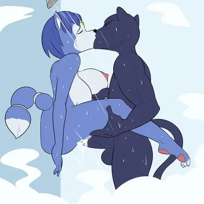 krystal (star fox), panther caroso (nintendo, star fox) created by scrabble007