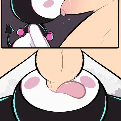 kuromi (onegai my melody, sanrio) created by fatalafterdark