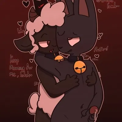 lamb (cult of the lamb), narinder (cult of the lamb, massive monster (studio)) created by mowxkitten