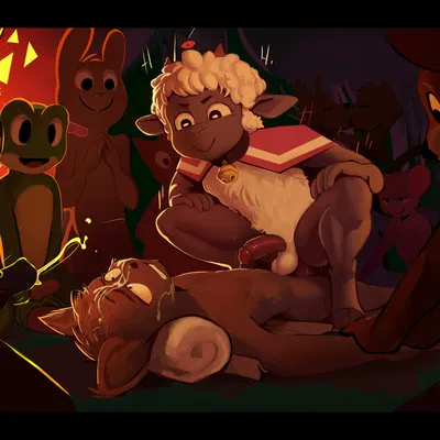 lamb (cult of the lamb), narinder (cult of the lamb, massive monster (studio)) created by twang