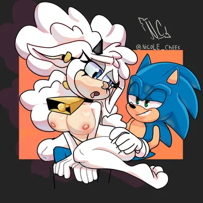 lanolin the sheep (sonic), sonic the hedgehog (idw publishing, sega) created by nicole chees
