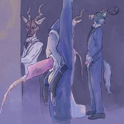 legoshi (beastars), melon (beastars) (beastars) created by bleepfivetimesif