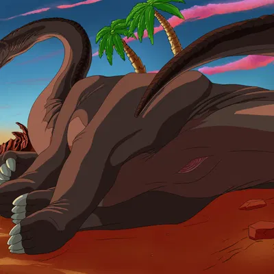 littlefoot's mother (don bluth, the land before time) created by dr artist