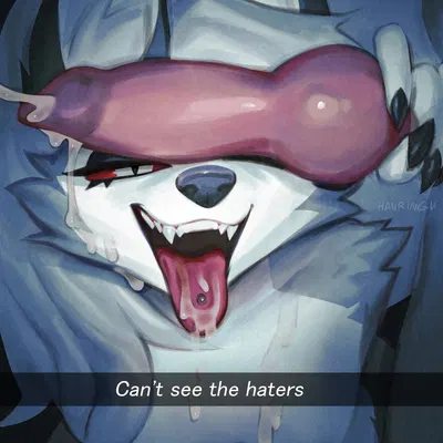 loona (helluva boss) (can't see the haters, hellaverse) created by hauringu