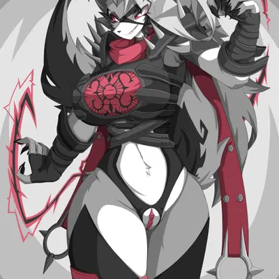 loona (helluva boss), malice loona (mangakitsune2) (hellaverse, helluva boss) created by krampuscorner