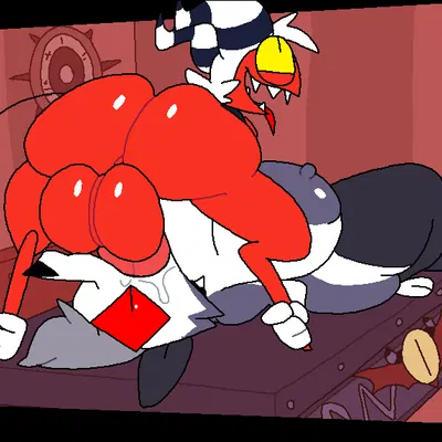 loona (helluva boss), moxxie (helluva boss) (hellaverse, helluva boss) created by superiorfox