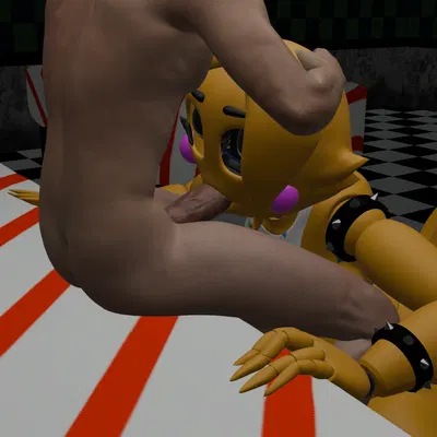 lovetaste chica, toy chica (fnaf) (five nights at freddy's, five nights at freddy's 2) created by karmanic mizery