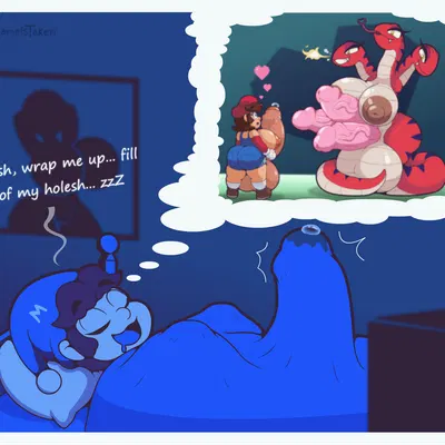 mario, tryclyde (mario bros, nintendo) created by thisnameistaken