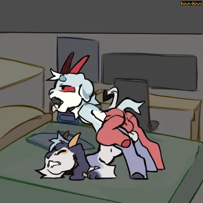 markov (kiwikiwi555), morchy (patpatsu sakuro) created by kiwikiwi555