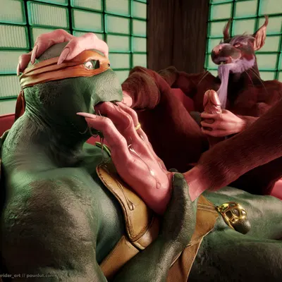 master splinter, michelangelo (tmnt), splinter (character) (teenage mutant ninja turtles) created by drakk art, stormrider