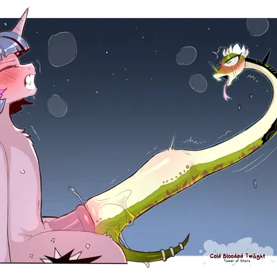 master viper, twilight sparkle (mlp) (dreamworks, friendship is magic) created by cold-blooded-twilight