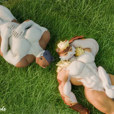 meowscles, meowtooth (epic games, fortnite) created by z hado