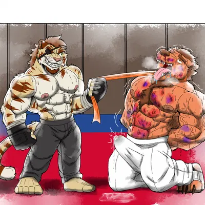 mercer (rect abdominis) created by coolbearwulf