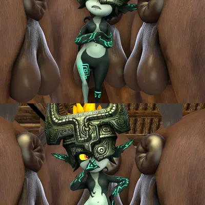 midna (nintendo, the legend of zelda) created by lordcuckness