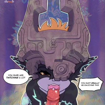 midna (nintendo, the legend of zelda) created by zestymangoart