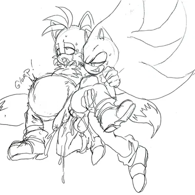 miles prower, sonic the hedgehog, super sonic (sega, sonic the hedgehog (series)) created by kaitopitoo