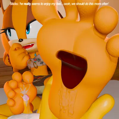 miles prower, sticks the jungle badger (sega, sonic boom) created by nouvaera