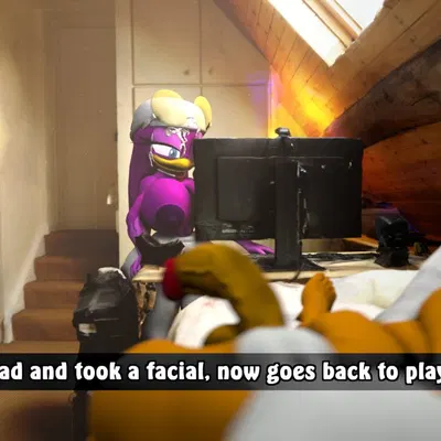 miles prower, wave the swallow (he just nut in me and started playing, microsoft) created by sarah dellen